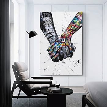 Amazon.co.jp: バンクシー 絵画 インテリア アートポスター